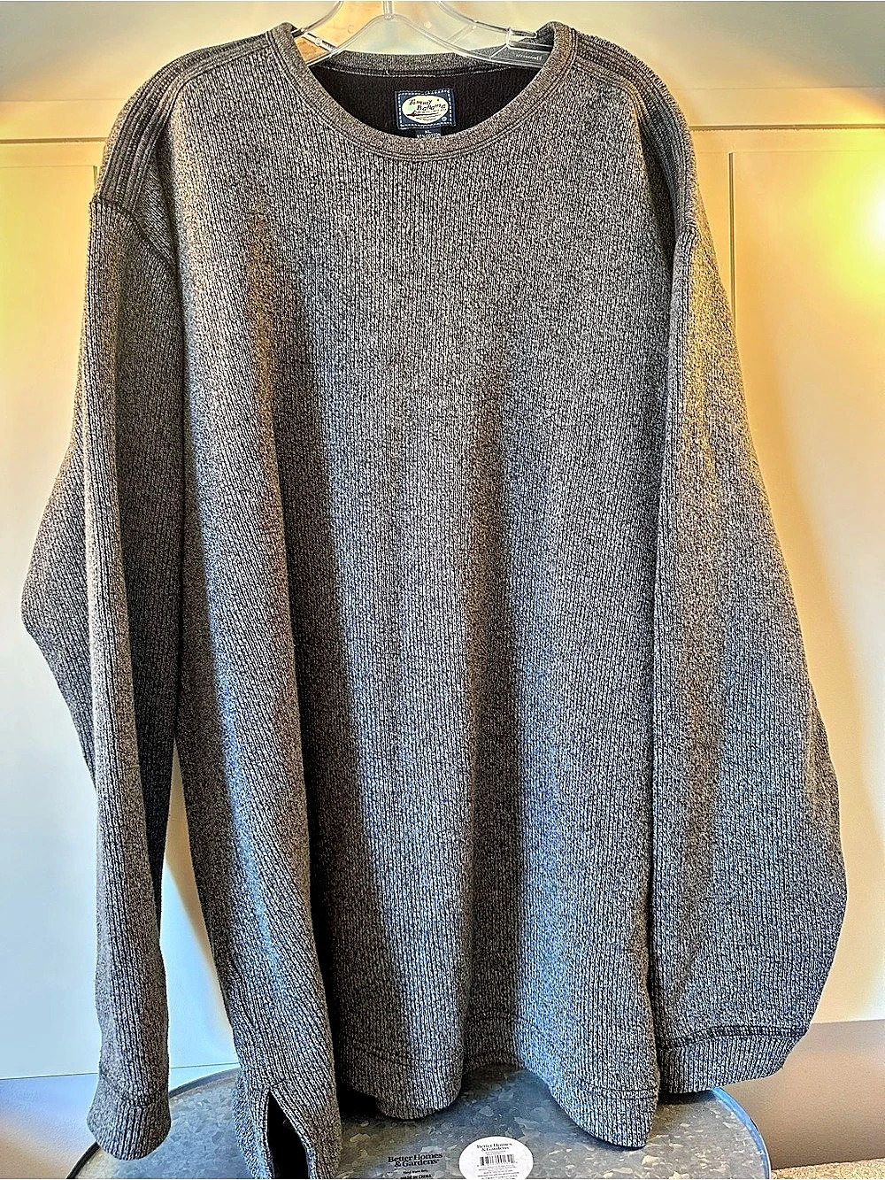 Tommy Bahama Men's Gray Crewneck Sweater XL